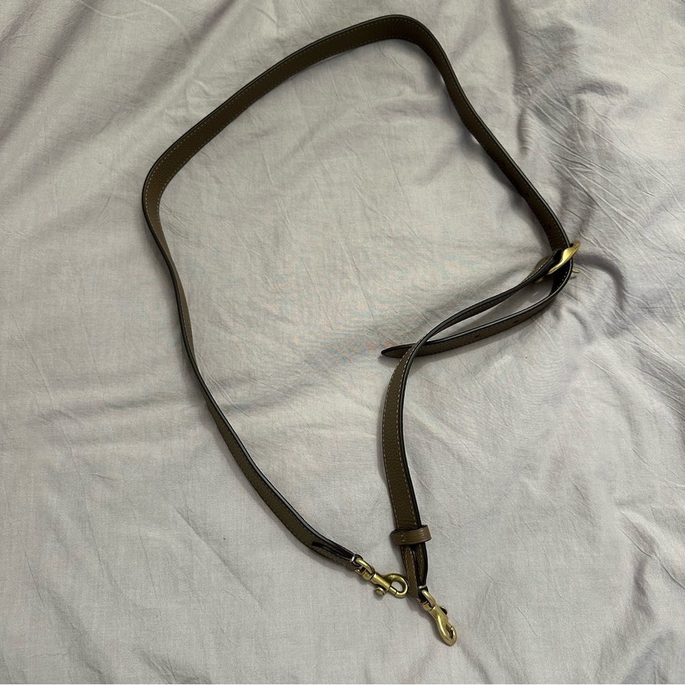Coach Tabby Shoulder Bag 20 - Brass/Dark Stone ✨ - Picture 10 of 10